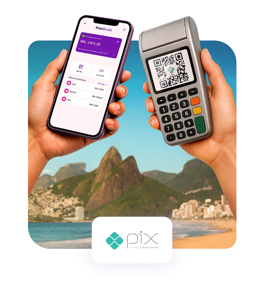 Pix Brasil Pareja utilizando pagos pix